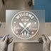 Welcome To Our Lake House | DTF Transfer Ready to Press | Rustic Heat Transfer