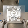 Photography Chose Me | DTF Transfer Ready to Press | Retro Camera Heat Transfer