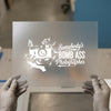 Bomb Ass Photographer | DTF Transfer Ready to Press | Vintage Camera Heat Transfer
