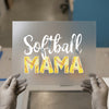 Softball Mama Script DTF Transfer Ready to Press | Sports Mom Heat Transfer