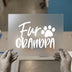 Fur Grandpa Paw Print | DTF Transfer Ready to Press | Pet Lover Heat Transfer