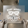 Lake Days Quote | DTF Transfer Ready to Press | Summer Fun Heat Transfer