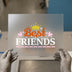 Best Friends Crown | DTF Transfer Ready to Press | Friendship Heat Transfer