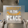 Simplicity Is The Source Of Peace | DTF Transfer Ready to Press | Vintage Style Heat Transfer