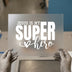 Jesus Is My Superhero | DTF Transfer Ready to Press | Christian Heat Transfer