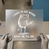 Weird Stuff Frog | DTF Transfer Ready to Press | Humorous Heat Transfer