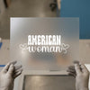 American Woman Hearts | DTF Transfer Ready to Press | Retro Heat Transfer