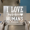 I Love Tiny Humans DTF Transfer | Ready to Press | Pediatric Nurse Heat Transfer
