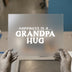 Grandpa Hug Quote | DTF Transfer Ready to Press | Retro Fun Heat Transfer