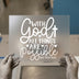 With God All Things Are Possible DTF Transfer Ready to Press | Scriptural Heat Transfer
