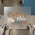 Coffee Please | DTF Transfer Ready to Press | Cozy Drink Heat Transfer