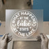 What Happens at the Lake Stays at the Lake | DTF Transfer Ready to Press | Rustic Heat Transfer