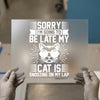 Cat Nap Humor | DTF Transfer Ready to Press | Retro Cool Heat Transfer