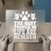 The Best Things Rescued | DTF Transfer Ready to Press | Pet Lover Heat Transfer