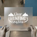 Deer Hunting Season | DTF Transfer Ready to Press | Rustic Heat Transfer