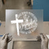 Waymaker Light in the Darkness | DTF Transfer Ready to Press | Faith Heat Transfer
