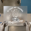 Funny Frog Trauma Quote | DTF Transfer Ready to Press | Humorous Heat Transfer