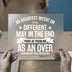 Architect Intent Being Different | DTF Transfer Ready to Press | Motivational Quote Heat Transfer