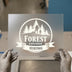 Forest Explorer Hiking DTF Transfer Ready to Press | Outdoor Adventure Heat Transfer