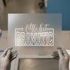 A Little Bit Dramatic Quote | DTF Transfer Ready to Press | Humorous Heat Transfer