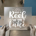 Keep It Reel At The Lake | DTF Transfer Ready to Press | Fishing Heat Transfer