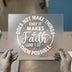 Faith Makes All Things Possible | DTF Transfer Ready to Press | Christian Heat Transfer