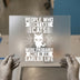 People Who Don't Like Cats Quote | DTF Transfer Ready to Press | Humorous Pet Heat Transfer