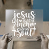 Jesus Is The Anchor Of My Soul | DTF Transfer Ready to Press | Faith Heat Transfer