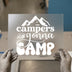 Campers Gonna Camp DTF Transfer | Ready to Press | Adventure Heat Transfer