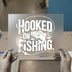 Hooked On Fishing DTF Transfer Ready to Press | Angler Heat Transfer