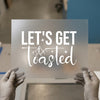 Let's Get Toasted Outdoor Adventure | DTF Transfer Ready to Press | Campfire Heat Transfer