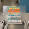 Funny Camping Quote | DTF Transfer Ready to Press | Retro Camper Heat Transfer