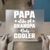 Papa Like A Grandpa Only Cooler | DTF Transfer Ready to Press | Humorous Heat Transfer
