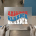 American Grandpa | DTF Transfer Ready to Press | Retro Patriotic Heat Transfer