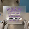 Medicine Means Mercy Empathy DTF Transfer | Ready to Press | Motivational Heat Transfer