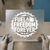 Fuel Freedom Forever | DTF Transfer Ready to Press | Iconic Moto Heat Transfer