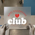 Anti Valentine Club | DTF Transfer Ready to Press | Retro Bold Heat Transfer