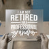 Professional Grandpa Funny Quote | DTF Transfer Ready to Press | Bold Typographic Heat Transfer