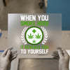 Smoke Herb Quote DTF Transfer | Ready to Press | Cannabis Heat Transfer