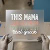 This Mama Can Go From 0 to 100 | DTF Transfer Ready to Press | Humorous Heat Transfer