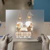Gnome Book Lovers DTF Transfer Ready to Press | Cozy Gnomes Heat Transfer