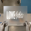 Love Like Jesus Quote | DTF Transfer Ready to Press | Christian Heat Transfer