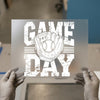 Baseball Game Day | DTF Transfer Ready to Press | Distressed Sports Heat Transfer