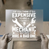 Expensive Mechanic Quote | DTF Transfer Ready to Press | Bold Automotive Heat Transfer