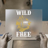 Wild and Free Camping | DTF Transfer Ready to Press | Adventure Heat Transfer