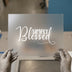 Simply Blessed Script | DTF Transfer Ready to Press | Inspirational Heat Transfer
