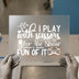 I Play with Scissors for the Shear Fun of It | DTF Transfer Ready to Press | Barbershop Heat Transfer