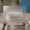 Perfectly Imperfect Quote | DTF Transfer Ready to Press | Retro Shimmer Heat Transfer