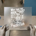 Psycho Path Skeleton | DTF Transfer Ready to Press | Humorous Heat Transfer