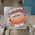 4th of July Hot Dog | DTF Transfer Ready to Press | Humorous Foodie Heat Transfer